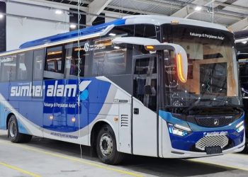 PO Sumber Alam Tambah Bus AKAP Baru Pakai Sasis Mercedes-Benz Mesin Depan