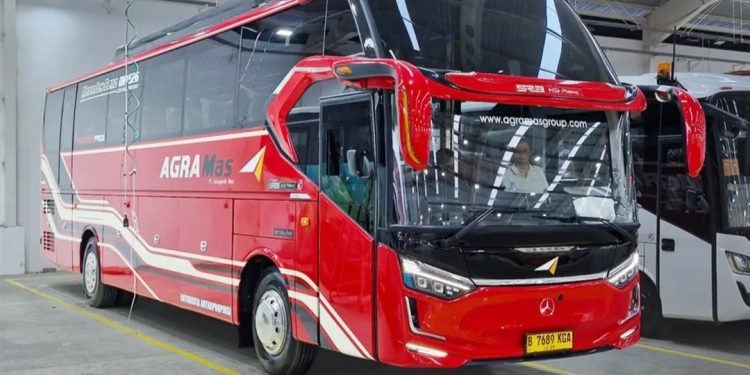 PO Agra Mas Hadirkan Bus AKAP Baru Legacy SR3 Neo HD Prime, Siap Manjakan Penumpang