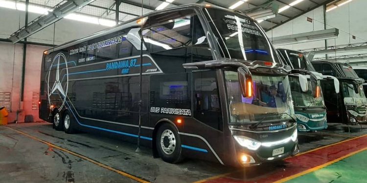 Mengulas Kembali Armada Milik PO Pandawa 87 yang Bisa Membawa Mobil di Bagasinya