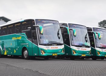 PO Tividi Luncurkan 3 Unit Bus Pariwisata Baru Dari Karoseri Adiputro
