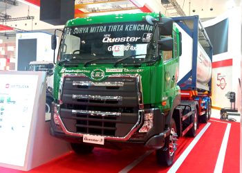 PT SMTK Terima Kunci 9 Unit Truk UD Quester GKE 280 Euro 5