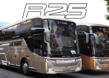 PO SPS Travel Tambah Bus Baru Pakai Bodi Skylander R25, Pertama yang Mengaspal di Indonesia