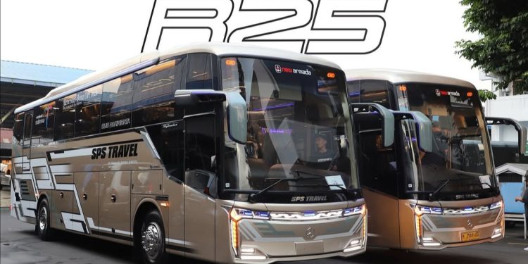 PO SPS Travel Tambah Bus Baru Pakai Bodi Skylander R25, Pertama yang Mengaspal di Indonesia