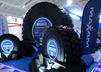 Maxam Hadirkan Inovasi Ban Tambang di Mining Expo, Siap Diproduksi Lokal