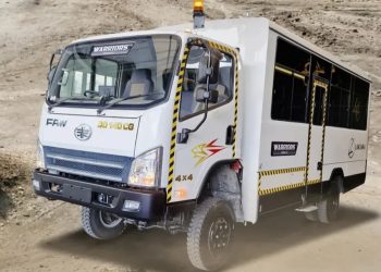 Warriors Manhauler, Kendaraan Angkutan Pekerja Tambang Buatan Karoseri Laksana
