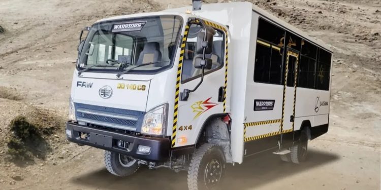 Warriors Manhauler, Kendaraan Angkutan Pekerja Tambang Buatan Karoseri Laksana