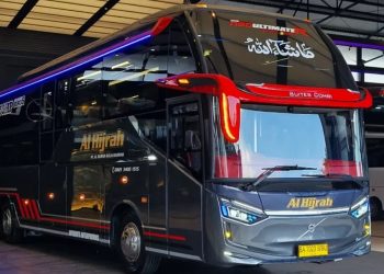Bus Baru PO Al Hijrah Pakai Bodi Legacy SR3 Neo Suites Combi, Suguhkan Kenyamanan Tiga Kelas Berbeda