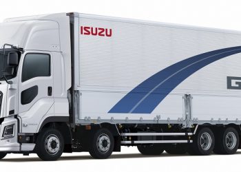 Isuzu Luncurkan Truk Giga Baru dengan Fitur Keamanan Lebih Baik, Bantu Pengemudi Cegah dan Kurangi Kecelakaan