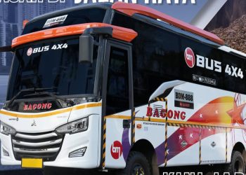 Karoseri Tentrem Buatkan PO Bagong Bus Khusus Area Tambang, Punya Sensor Seat Belt di Setiap Kursi