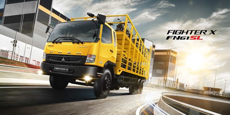 Varian Baru Mitsubishi Fuso Fighter X FN 61 FSL untuk Kebutuhan Logistik, Sasis Lebih Panjang Muatan Lebih Banyak