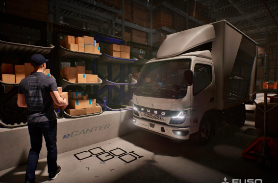 Mitsubishi Fuso eCanter Perkenalkan Connected Load Body, Persingkat Waktu Bongkar Muat