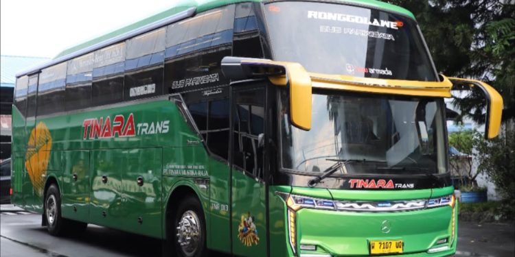 PO Tinara Trans Tambah Bus Baru Pakai Bodi Skylander R25