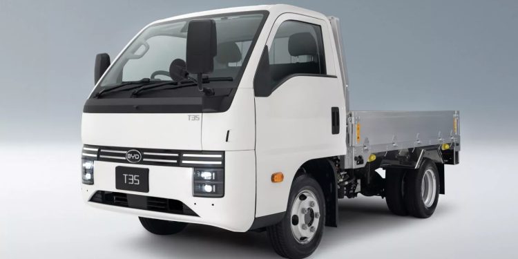 JMS 2025: Truk Listrik Canggih BYD T35 Meluncur, Ini Detail Spesifikasi Lengkapnya