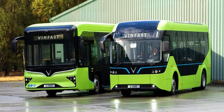 Dua Bus Listrik VinFast EB8 dan EB12 Meluncur di Pasar Eropa, Simak Spesifikasinya