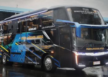 PO Putra Pandawa 5 Tambah Bus Baru Pakai Bodi Skylander R25 Fusion