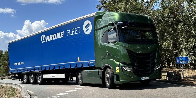 Iveco S-Way CNG Tembus 1.000 Km dalam Sekali Isi, Pecahkan Rekor Jarak Tempuh Baru