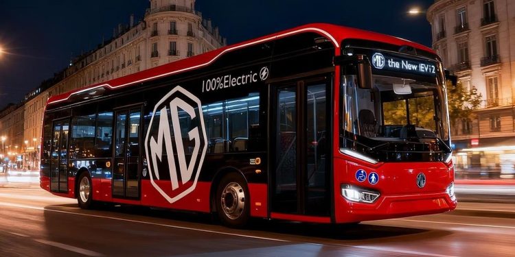 MG Punya Bus Listrik Canggih iEV12, Intip Detail Spesifikasinya