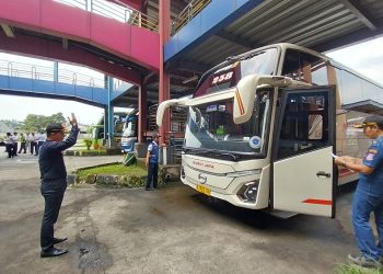 Periksa Bus AKAP Menjelang Libur Nataru 2026, Dishub Tangsel Temukan Puluhan Armada Tak Laik Jalan
