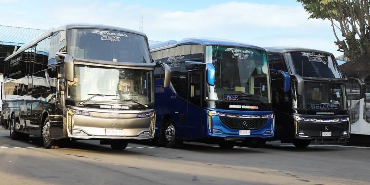 Bus Baru PO Matano Trans Nusa Dirakit Oleh Karoseri New Armada, Pakai Kursi Sleeper yang Nyaman