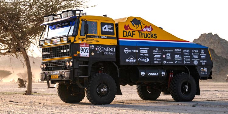 Dua Mesin dalam Satu Truk? Intip Kegarangan DAF 3300 Yang Kembali Ikut Reli Dakar 2026
