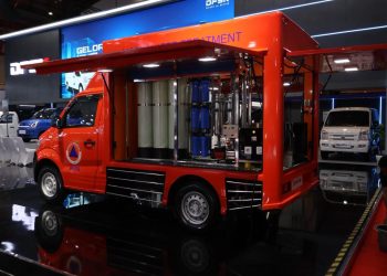 Pikap Serbaguna DFSK Super Cab Disulap Jadi Mobile Water Treatment