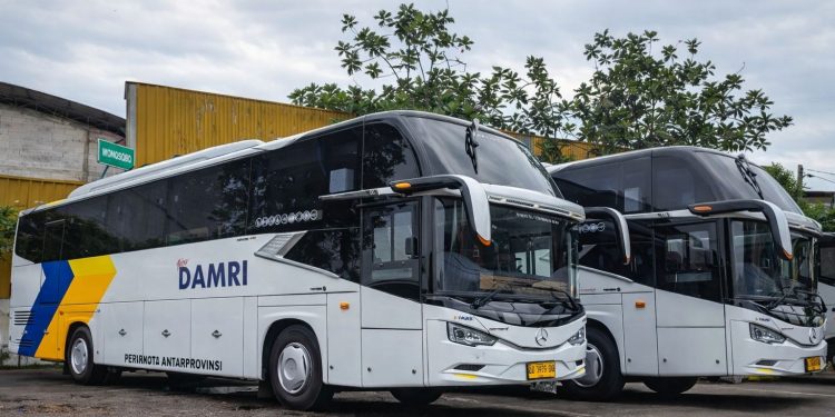 Buka Rute AKAP Baru, Damri Layani Perjalanan Lampung – Tangerang Pakai Bus Kelas Bisnis