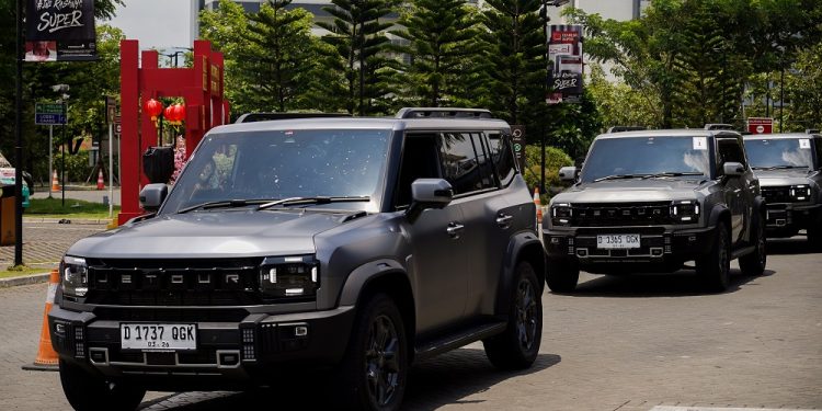 Jetour T2 Mulai Mengaspal di Kota Bandung, Siap Tempuh Jalur Aspal dan Offroad