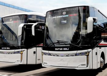 Sleeper Bus Baru PO Surya Bali Pakai Bodi Skylander R25 Vision SLR, Kabin Dibuat Nyaman