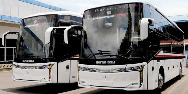 Sleeper Bus Baru PO Surya Bali Pakai Bodi Skylander R25 Vision SLR, Kabin Dibuat Nyaman