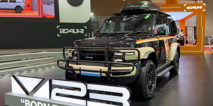 Siap Taklukkan Aspal dan Jalur Off-road, Intip Gaharnya iCar V23 Hasil Sentuhan NMAA