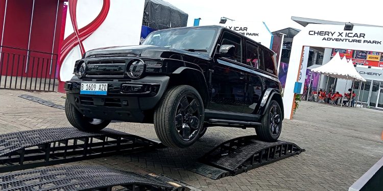 Bedah Teknologi i-WD, Rahasia iCar V23 Taklukkan High Ramp IIMS 2026 Tanpa Hambatan