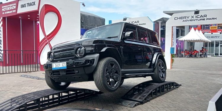 Bedah Teknologi i-WD, Rahasia iCar V23 Taklukkan High Ramp IIMS 2026 Tanpa Hambatan