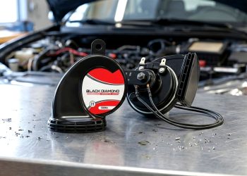 Hadirkan Suara Dolby Stereo, Wealthy Black Diamond Horn Dobrak Standar Klakson Premium