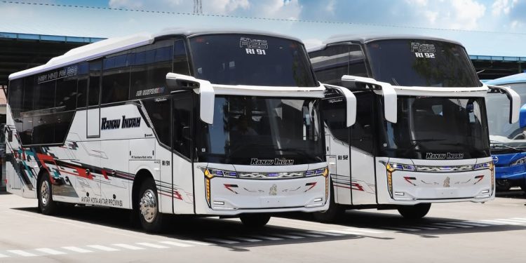 PO Ranau Indah Tambah Bus AKAP Baru Pakai Bodi Skylander R25 Fusion
