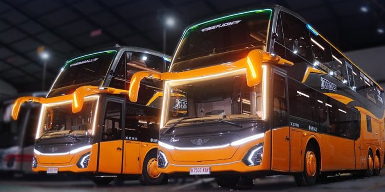 Bus Double Decker Baru PO 27 Trans Gunakan Bodi Jetbus 5, Siap Mengaspal Rute AKAP