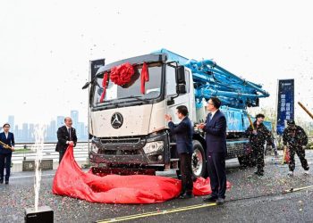 Resmi Meluncur, Truk Hibrida Sany Bisa Jalan 1.400 Km Sekali Jalan, Pangkas Biaya Operasional Hingga 75%!