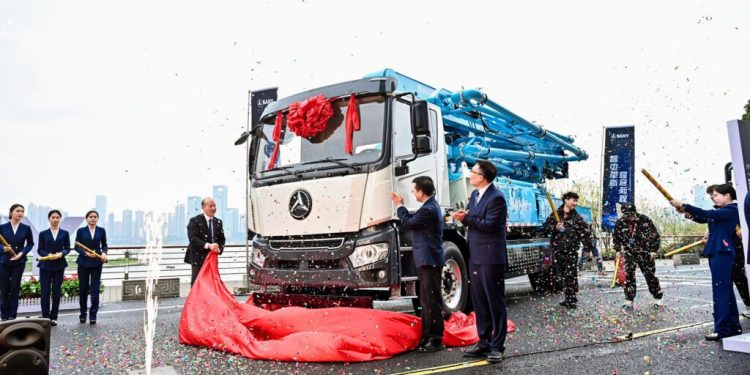 Resmi Meluncur, Truk Hibrida Sany Bisa Jalan 1.400 Km Sekali Jalan, Pangkas Biaya Operasional Hingga 75%!