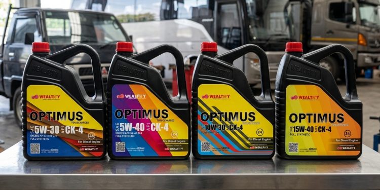 Pelumas Wealthy Optimus Bikin Mesin Diesel Truk dan Bus Awet Sampai 20.000 Km!