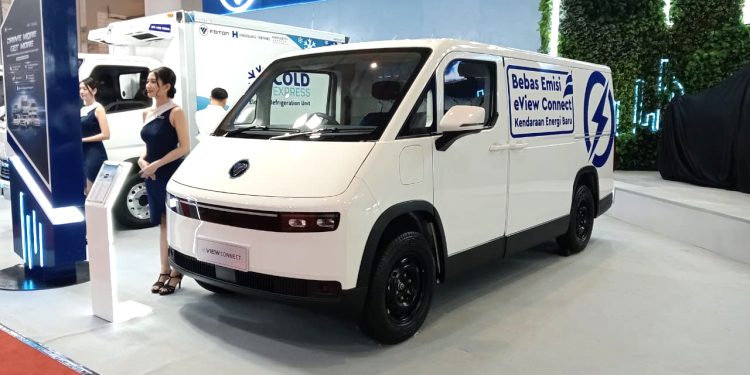 Meluncur di GIICOMVEC 2026, Intip Spesifikasi Foton eView Connect, Van Listrik Canggih dengan Fitur Melimpah!