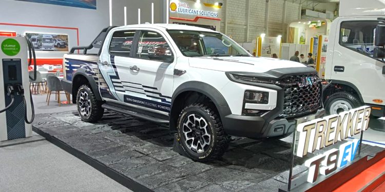 Profil JAC Trekker T9EV, Pikap Listrik 4×4 dengan Jarak Tempuh 340 Km