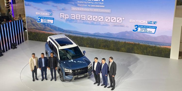 Wuling Eksion Buka Harga Mulai Rp 389 Jutaan, Siap Dominasi Pasar SUV Listrik Tanah Air