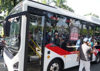 Kabupaten Bogor Operasikan Bus Listrik Gratis Rute Bojonggede – Sentul City