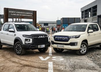 Duel Maut Pikap Listrik 4×4: Foton eTunland vs JAC Trekker T9EV, Mana yang Lebih Tangguh?