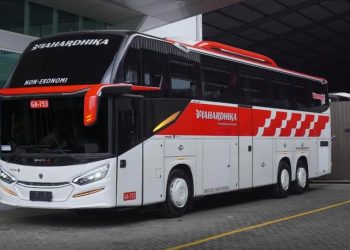 PO Mahardhika Rilis Bus Tronton Scania K410CB Berbalut Bodi Avante H9 Grand Captain