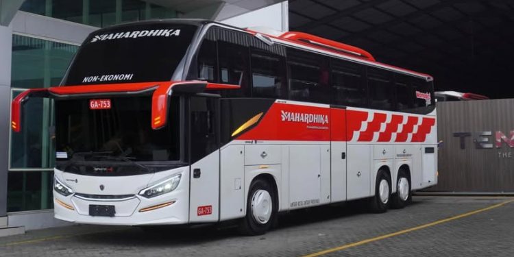 PO Mahardhika Rilis Bus Tronton Scania K410CB Berbalut Bodi Avante H9 Grand Captain