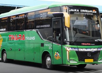 Tangguh dan Nyaman! PO Tinara Trans Hadirkan Medium Bus Berbalut Bodi Touristo F25