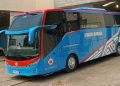 Karoseri Gunung Mas Rilis Bus Zeppelin G7 Baru Untuk PO Teratai Bintang, Pakai Sasis Hino RK 280