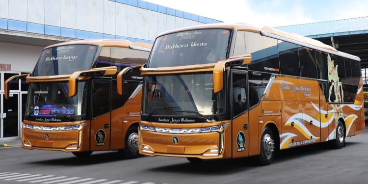 PO SJM Wonogiri Tambah Bus Baru yang Bikin Nyaman, Pakai Bodi Skylander R25 Fusion