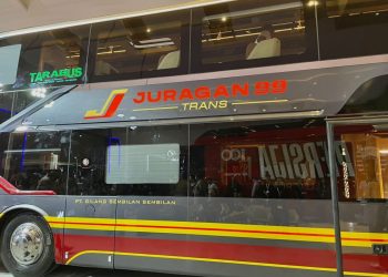 Kabin Bus Double Decker Baru PO Juragan 99 Dibuat Lebih Modern