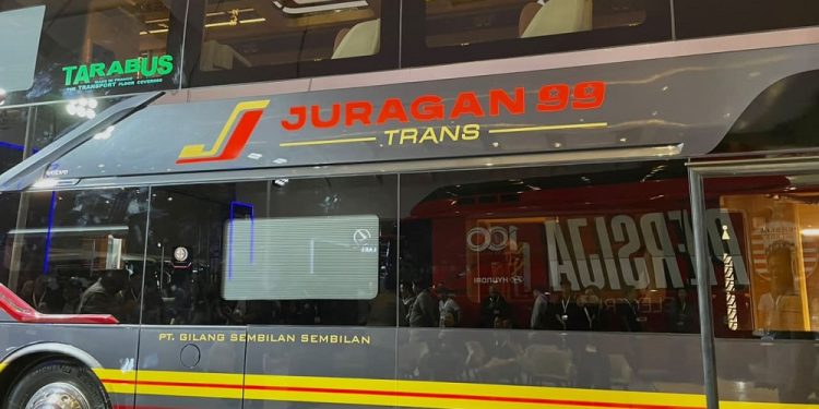 Kabin Bus Double Decker Baru PO Juragan 99 Dibuat Lebih Modern
